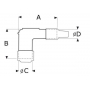 Connecteur de bougie NGK TB05EM