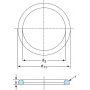 Joint spi UNIVERSEL MCG90SIL