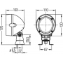 Phare de travail rond HELLA 1GM996134171