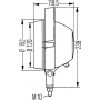 Phare de travail rond HELLA 1G3005760021