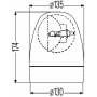 Gyrophare HELLA 2RL007337021