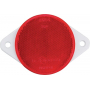 Catadioptre rond rouge diamètre 75mm à visser GOPART LA75018