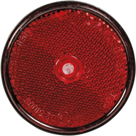 Catadioptre rond rouge diamètre 60mm UNIVERSEL 484065