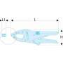 Pince-étau à bec long FACOM 501A