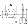 Écrou M16 UNIVERSEL 58216B