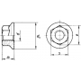 Écrou bride M12x1,75 UNIVERSEL 6923T12