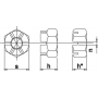 Écrou borgne M14x1,50 UNIVERSEL 9351415