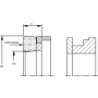 Joint Piston 100x80x14mm UNIVERSEL ZA1008014BWAKR