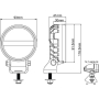 Projecteur NORDIC-LIGHTS 988102B