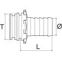 Embout ARAG 1091760