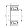 Galet SKF 305802C2Z