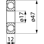 Galet DEUTZ-FAHR VF16609573