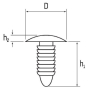 Goujon UNIVERSEL RBF4811116