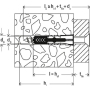 Kit de chevilles FISCHER 536161