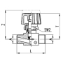 Limiteur débit CAMOZZI 281014CAM