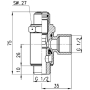 Limiteur débit CAMOZZI SCU61012