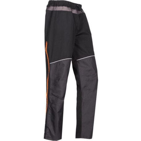 Pantalon imperméable noir-orange taille 2XL SIP 1SRRA2XL