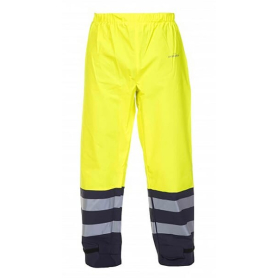 Pantalon imperméable Vale PU élastique haute visibilité jaune taille 2XL HYDROWEAR 014580FY2XL