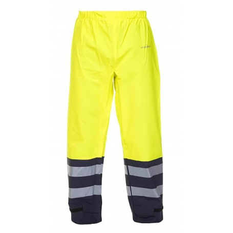 Pantalon imperméable Vale PU élastique haute visibilité jaune taille 2XL HYDROWEAR 014580FY2XL