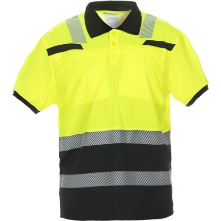 Polo à manches courtes jaune-noir taille 3XL HYDROWEAR 040445YB3XL