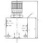 Réglage de débit à 3 voies WALVOIL PP12001