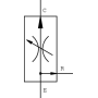 Réglage de débit à 3 voies WALVOIL VPR3EP25001