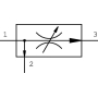 Réglage de débit à 3 voies WALVOIL PP10AAM0B