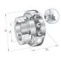 Roulement INA/FFAG GE40KTTB