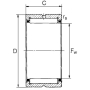 Roulement à aiguilles SKF NK10526