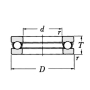 Roulement NSK NWB00195