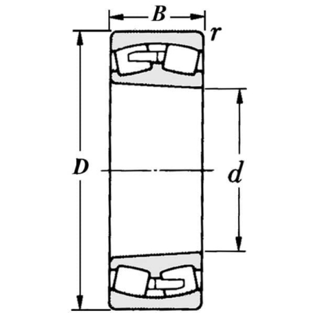 Roulement NSK NWB00075