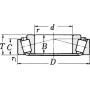 Roulement à rouleaux côniques SKF 750032024X