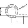 Serre-câble 6mm NORMA SMSL06SST304