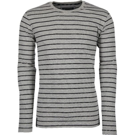 Tee-shirt ML gris-noir 2XL UNIVERSEL KW207821068056