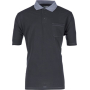 Tee-shirt polo noir-gris taille 4XL UNIVERSEL KW106730089062