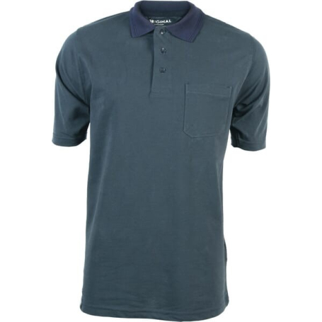 Tee-shirt polo vert-marine taille 4XL UNIVERSEL KW106730082062