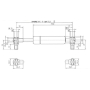 Vérin à gaz STABILUS CA4846DI