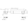 Vérin à gaz STABILUS CA082449