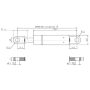 Vérin à gaz STABILUS CA0712EA