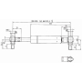 Vérin à gaz STABILUS CA119695