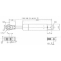 Vérin à gaz STABILUS CA047015