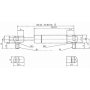 Vérin à gaz L485-100N STABILUS CA083720