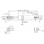 Vérin à gaz L500-220N STABILUS CA047678