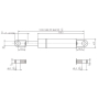 Vérin à gaz L500-550N STABILUS CA050261