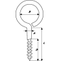 Vis UNIVERSEL SG4016EP001